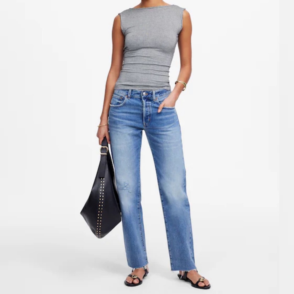Madewell open back top